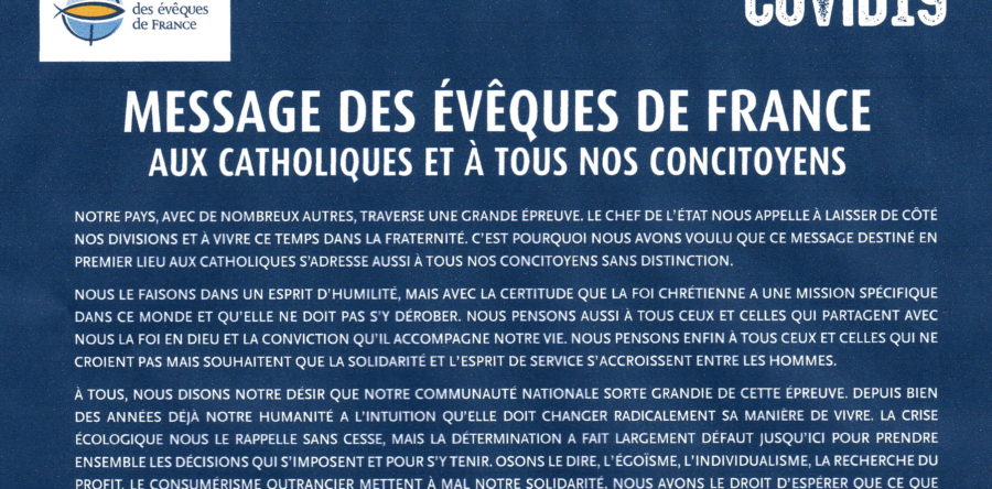 Les cloches sonneront le 25/03 à 19h30