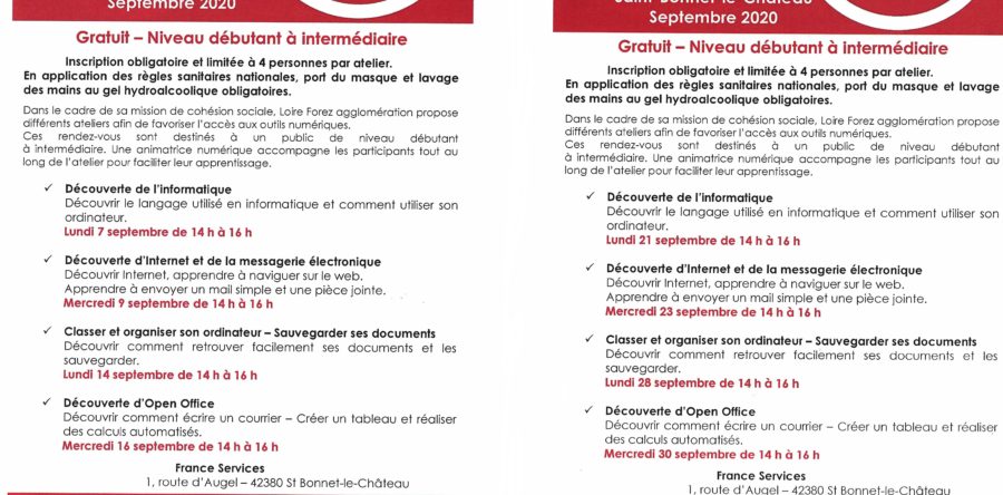 Ateliers numériques pour tous