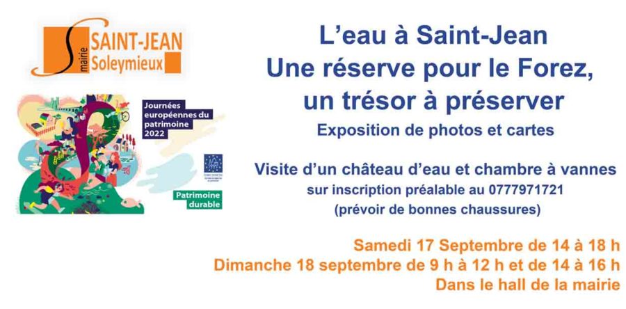 journées du patrimoine 17 et 18 septembre 2022
