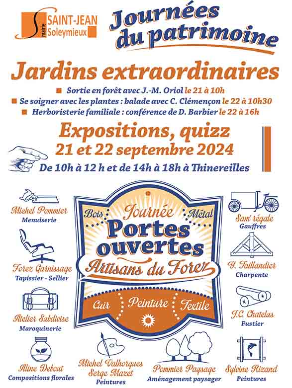 week-end des 21 et 22 septembre 2024